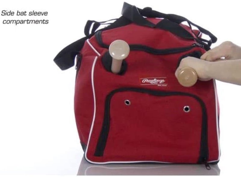 Rawlings | COVERT Duffle Equipment Bag | Baseball/Softball | Navy - Image 5